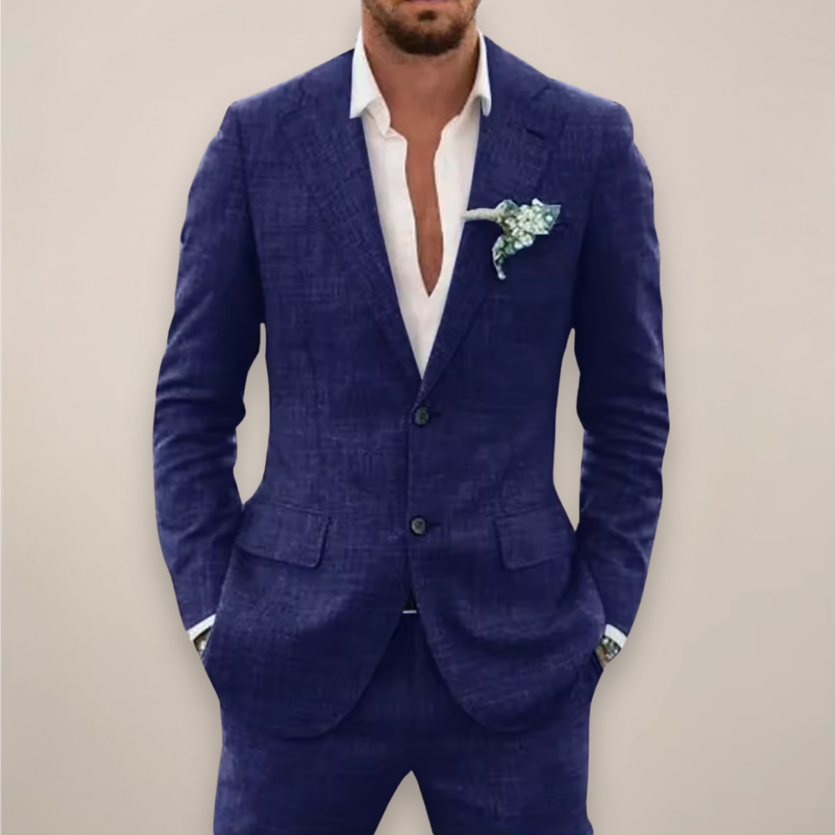 Corrado | Men’s Precision Single-Breasted Summer Suite