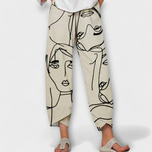 Porzia | Women's Relaxed Comfortable Elegant Pants