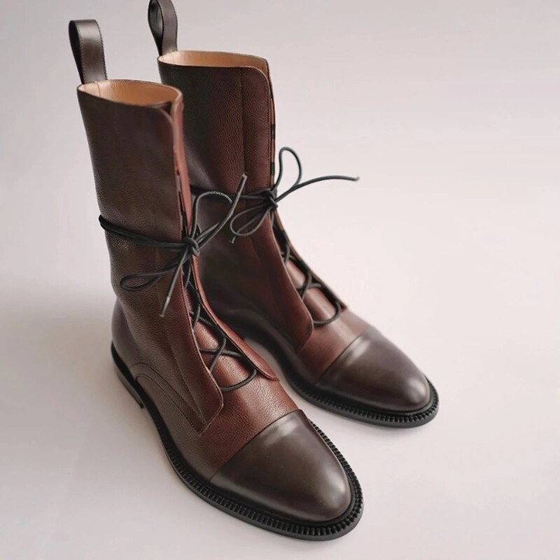 Felicia | Women's Casual Shoes with Round Toe and Ankle-High