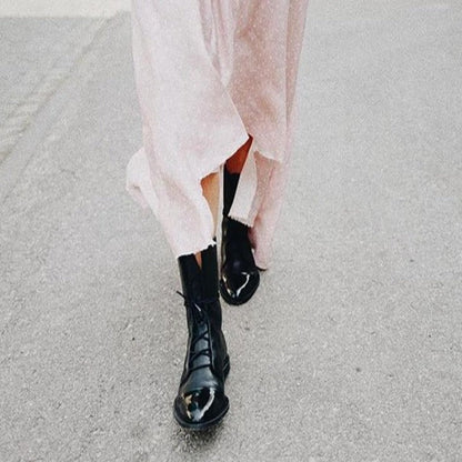Felicia | Women's Casual Shoes with Round Toe and Ankle-High