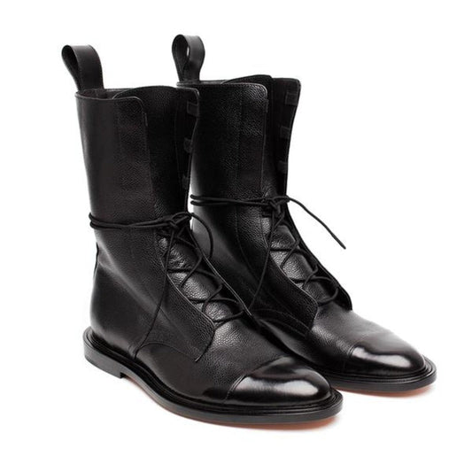 Felicia | Women's Casual Shoes with Round Toe and Ankle-High