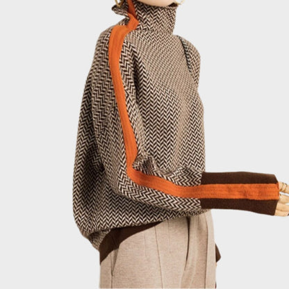 Sienna | Women's Turtleneck Relaxed Cozy Sweater