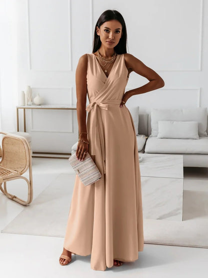 Jessica | Women's Wrap Maxi Dress for Wedding Guests