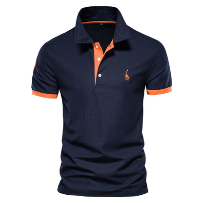 Alessandro | Men’s Contrast Trim Short Sleeve Polo Shirt
