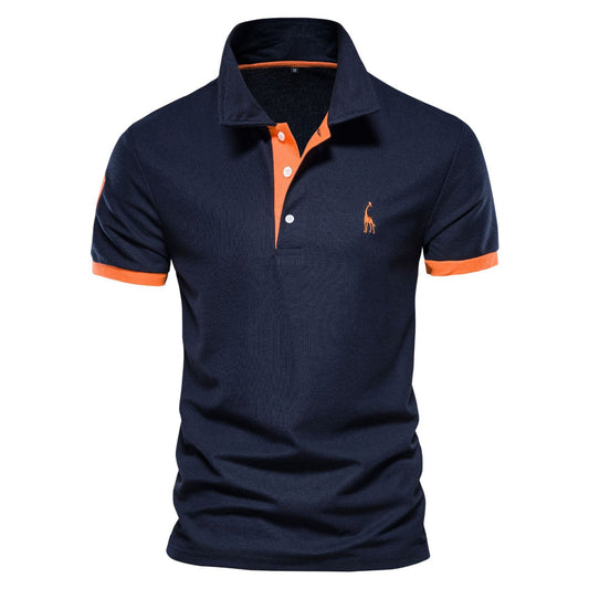 Alessandro | Men’s Contrast Trim Short Sleeve Polo Shirt