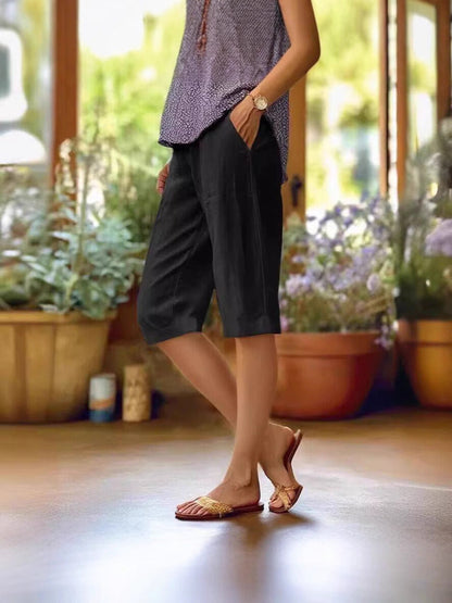 Dora | Relaxed Drawstring Shorts