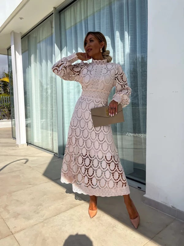 Martina | Women's Summer Long Sleeve Evening Dress