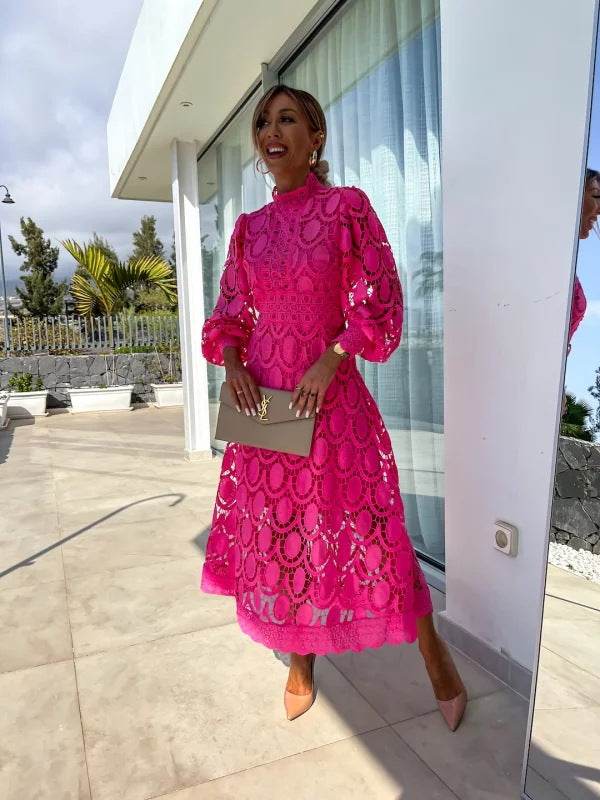 Martina | Women's Summer Long Sleeve Evening Dress
