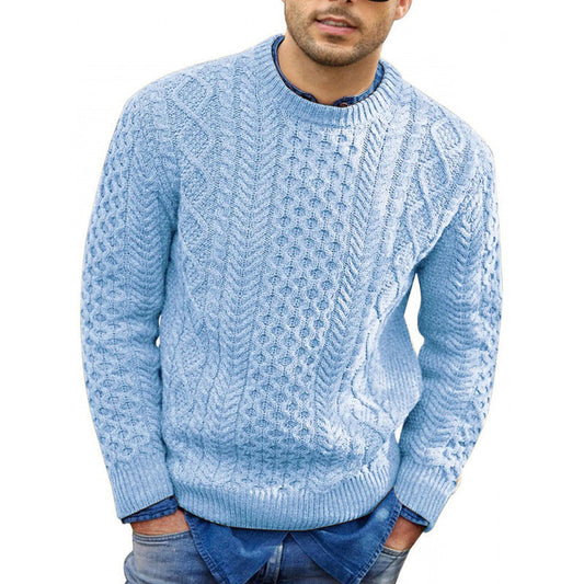 Emil | Herren Frühling Rundhals Strickpullover