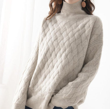 Sarah | Women's Turtleneck Sweater for Spring