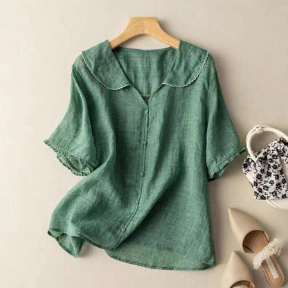 Irene | Women's Relaxed Elegant Lightweight Blouse