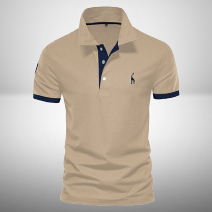Alessandro | Men’s Contrast Trim Short Sleeve Polo Shirt