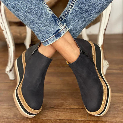 Gabriela | Women's Orthopedic Platform Ankle Boots