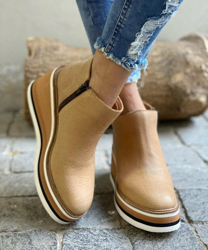 Gabriela | Women's Orthopedic Platform Ankle Boots