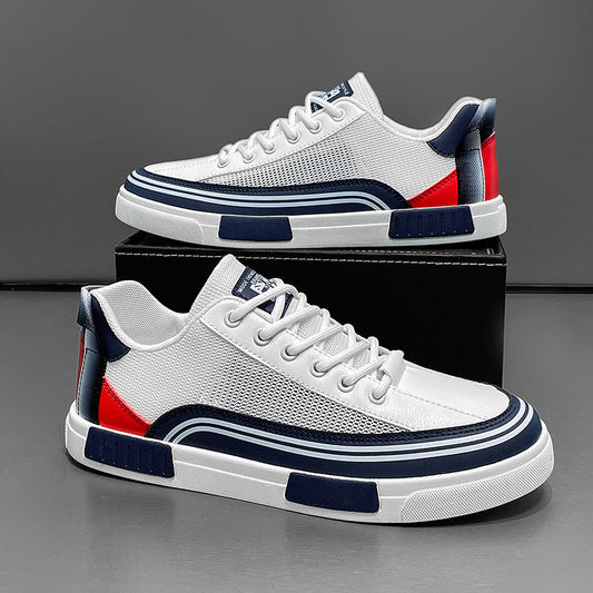 Roberto Russo Low-Top Sneakers with Mesh Panels