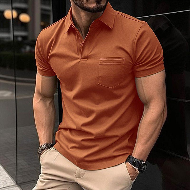 Adriano | Men’s Modern Fit Pocket Polo Shirt