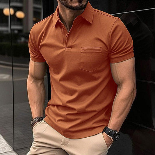Adriano | Men’s Modern Fit Pocket Polo Shirt