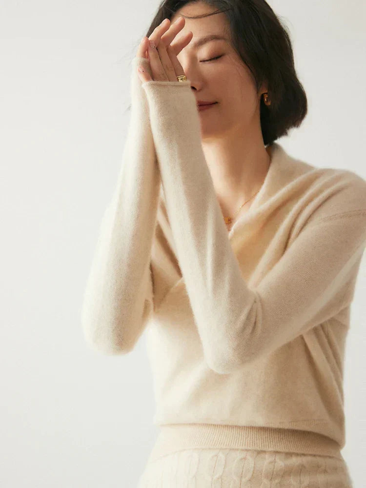 Laura | Women's Wrap Cozy Soft Sweater