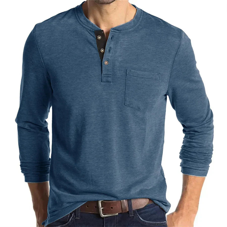 Logan Breathable Denim Relaxed Casual Shirt