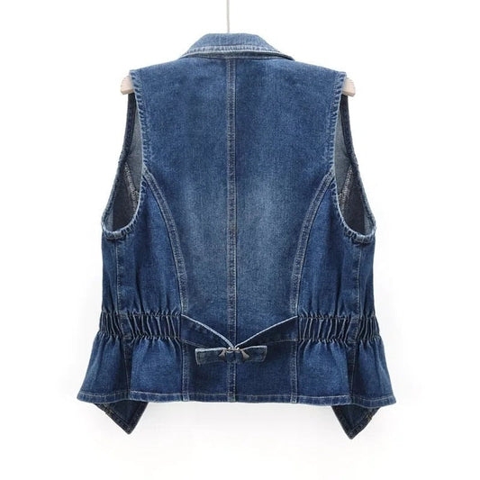 Angela | Women's Classic Casual Denim Vest
