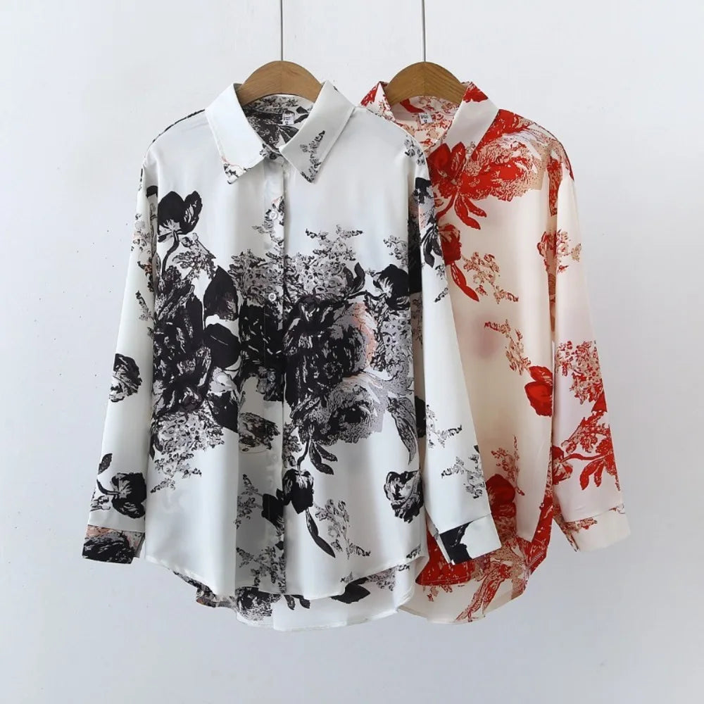 Casual Summer Tees Streetwear Print Autumn Shirts for Women  Milanni Fashion   