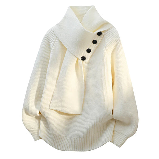 Aspia | Women's Wrap Cozy Soft Sweater