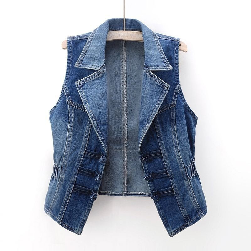 Angela | Women's Classic Casual Denim Vest