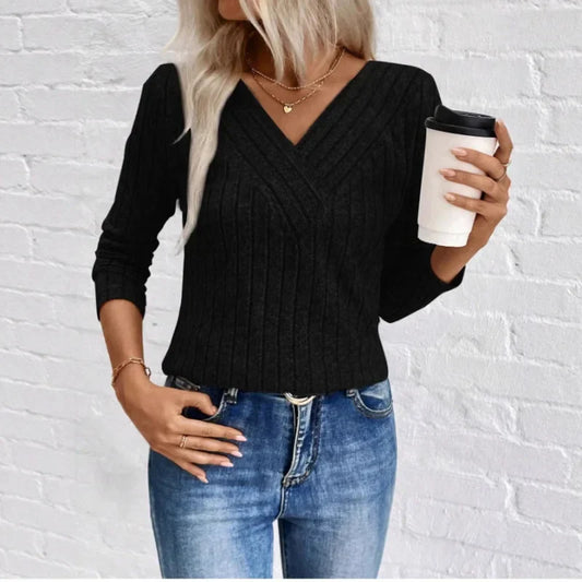 Asoria | Women's Relaxed Striped Cozy Sweater