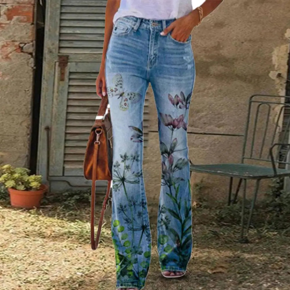 Low Waist Denim Jeans Vintage Cute Chic Straight Leg Streetwear Wide Leg Trouser Pants for Women Milanni Fashion