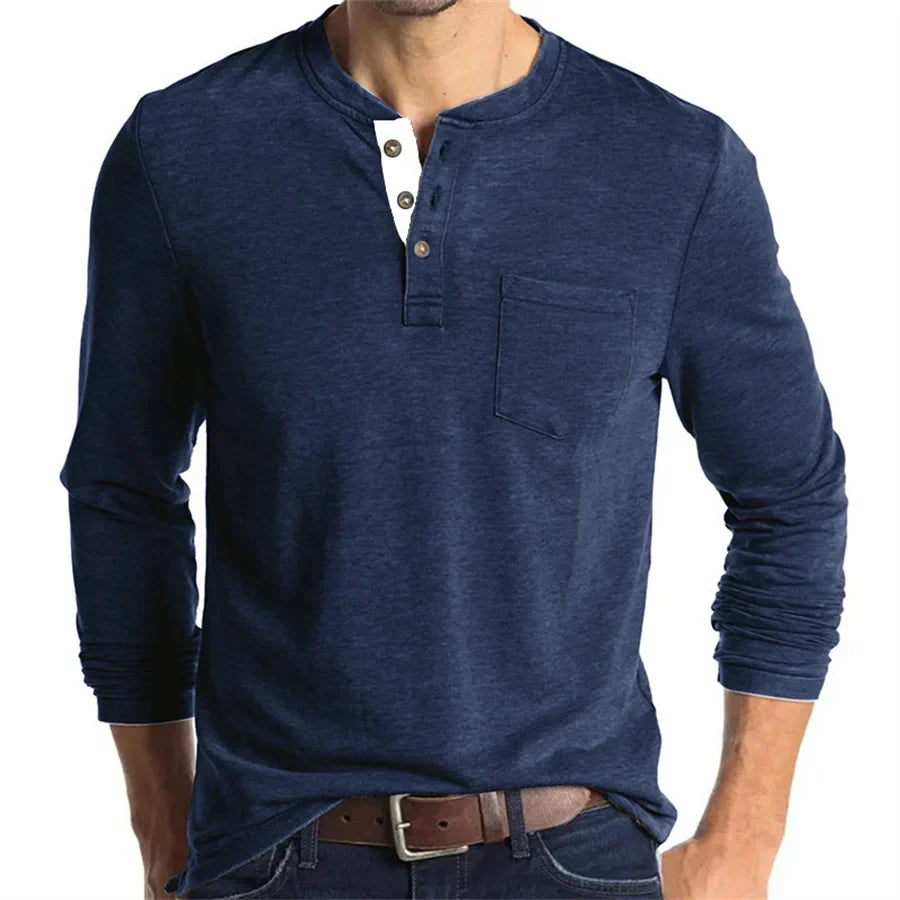Logan Breathable Denim Relaxed Casual Shirt
