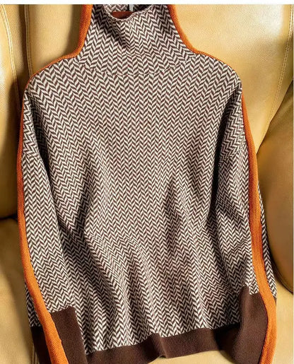 Sienna | Women's Turtleneck Relaxed Cozy Sweater