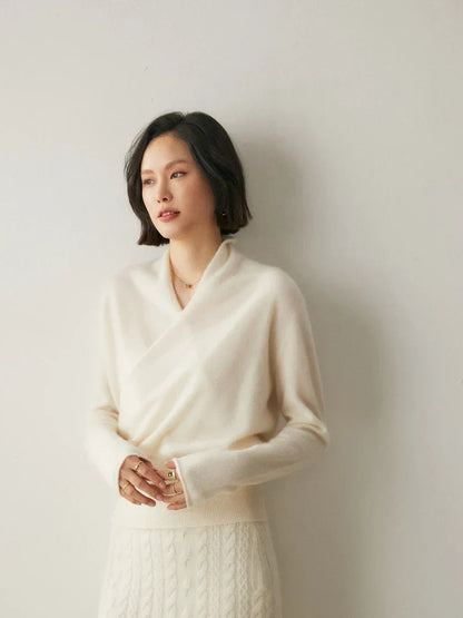 Laura | Women's Wrap Cozy Soft Sweater