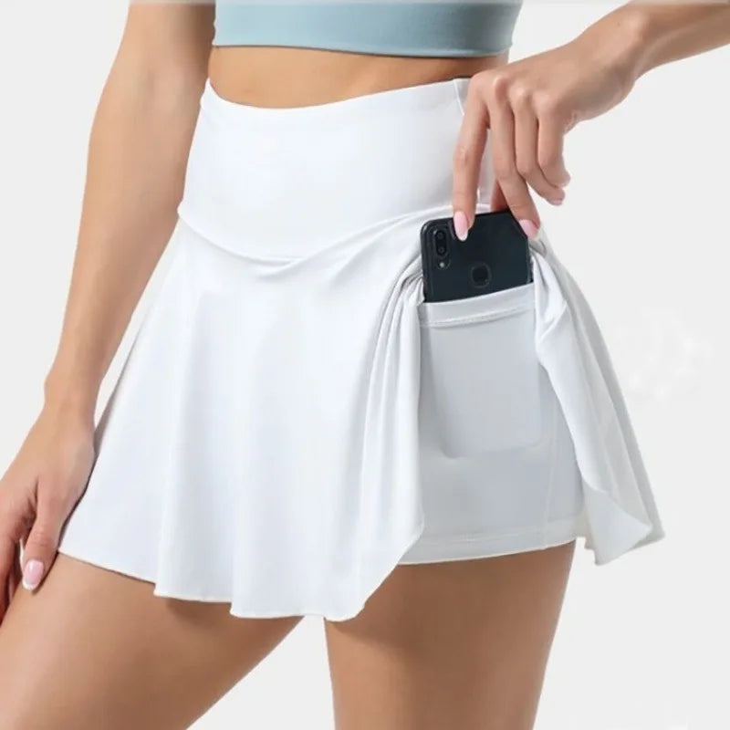 Tennis Skirt with Pockets High Waisted Pleated Skirt Tennis Skirt High Waist Sports Skirt for Women Milanni Fashion