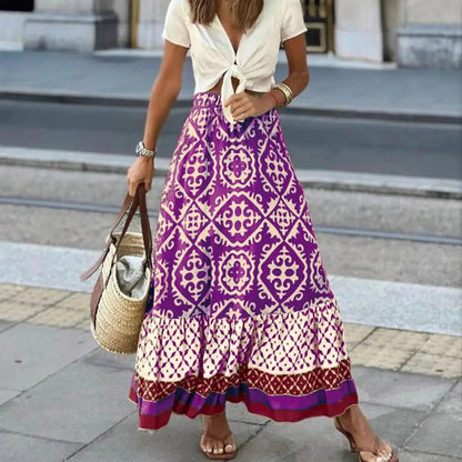 Seville | Geometric Tile Skirt