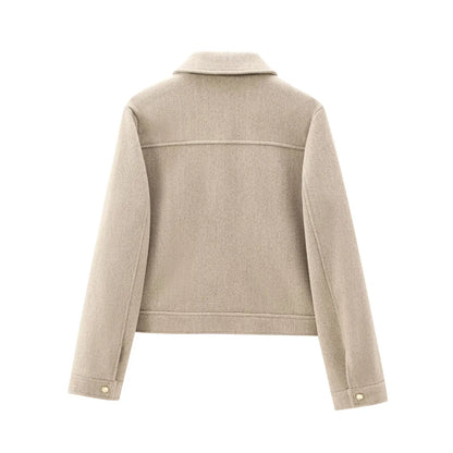 Kirra | Women's Breathable Wool Relaxed Jacket