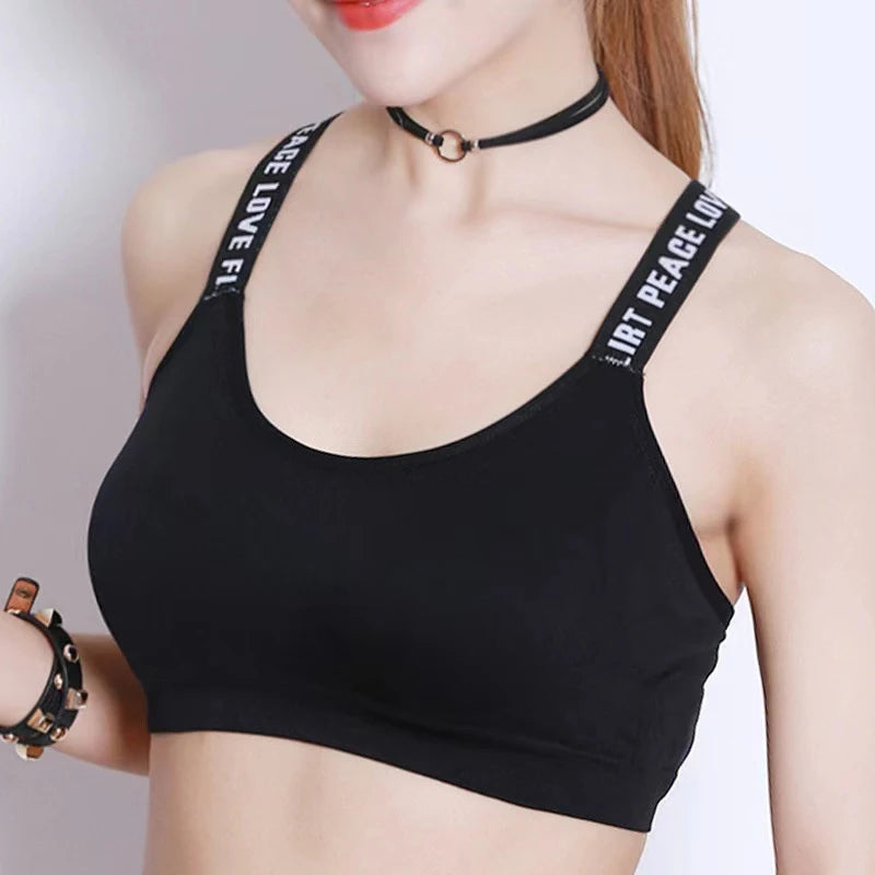 Sexy Sports Bra Tops for Women Push-Up Fitness Yoga Tank Top & Gym Sportswear Vest Milanni Fashion