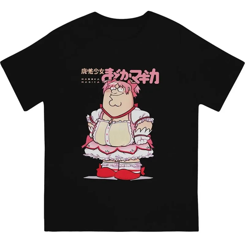 Funny Magical Girl Women's T-Shirt Puella Magi Madoka Magica Anime Short Sleeve Tee Milanni Fashion