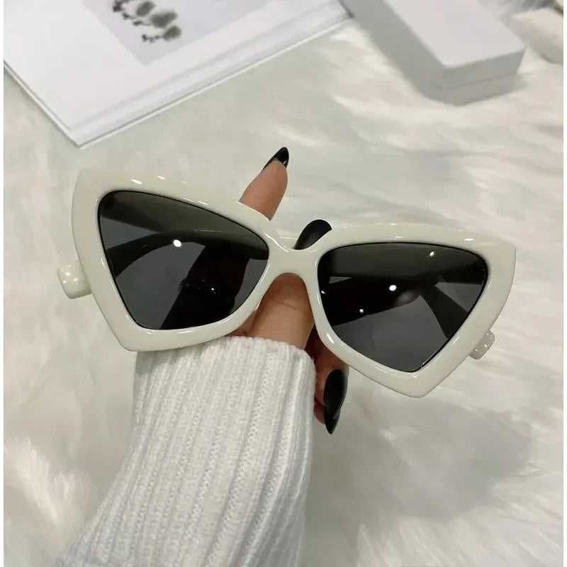 Triangular Fashion Cat-eye Sunglasses New Vintage Concave Sun Glasses  Milanni Fashion   