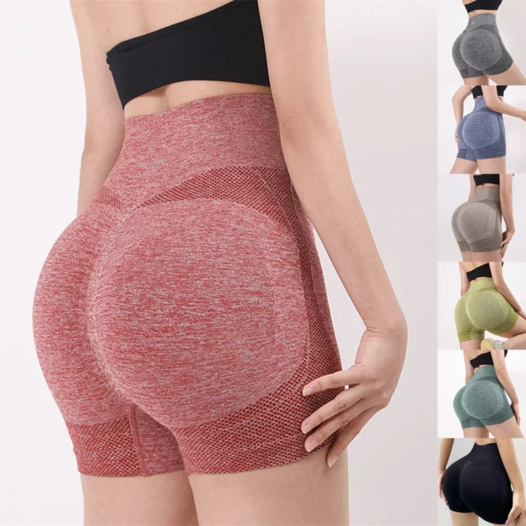 Yoga Shorts High Waist Workout Fitness Lift Butt Gym Running Sportswear Yoga Short Pants for Women Milanni Fashion