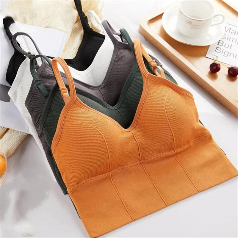 Seamless Tube Top Bralette Push Up Sports Bra Sexy Lingerie Beauty Back Women's Underwear Milanni Fashion