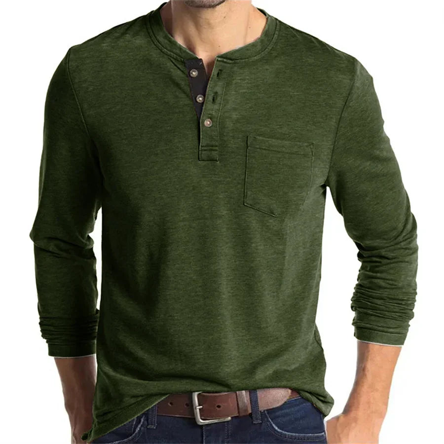 Logan Breathable Denim Relaxed Casual Shirt
