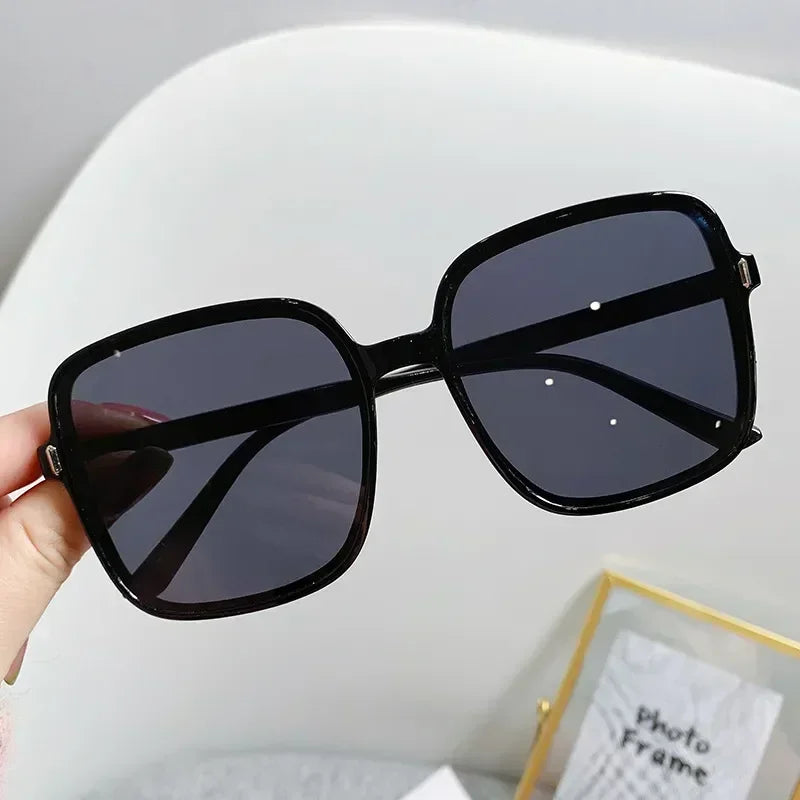 Oversized Rectangle Sunglasses Women's Fashion Square Sun Glasses  Milanni Fashion   