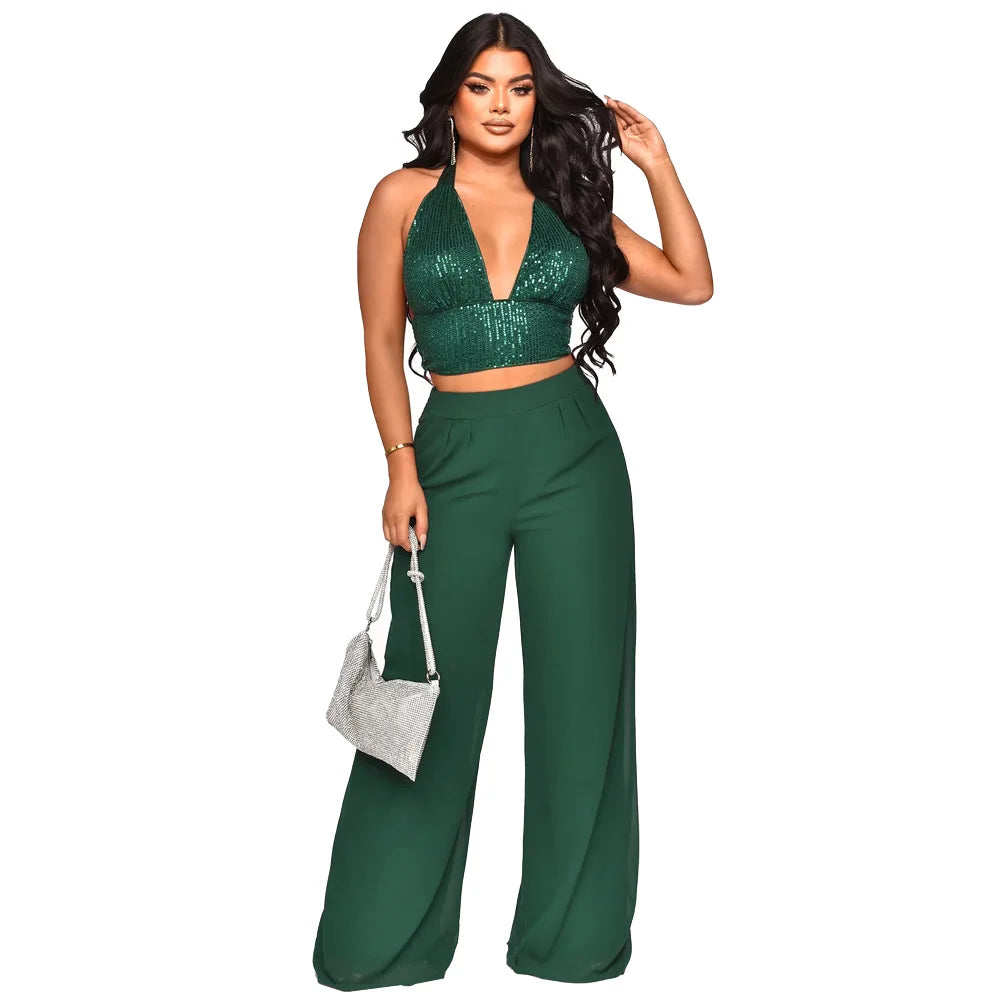 Stylish Top & Pants Outfit for Modern Fashion Trends New Women's Two Piece Set Milanni Fashion