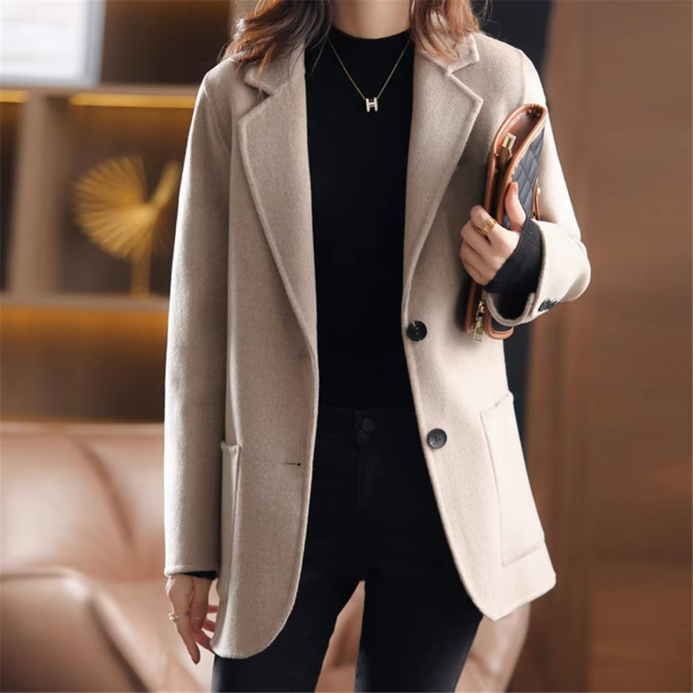 Emilia | Women's Classic Office Blazer with Two Buttons
