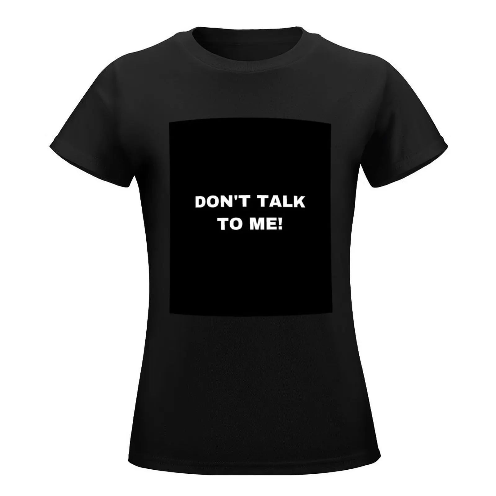 DON'T TALK TO ME Awsten Knight Waterparks Sleeveless T-Shirt Graphic Animal Print Shirt for Women Milanni Fashion