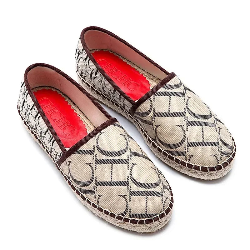 Thick Bottom Outer Wear Letter Side Lightweight Luxury Design Casual Flat Shoes Stylish Footwear Milanni Fashion