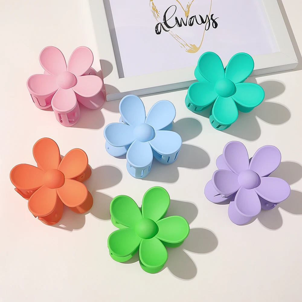 Korea Flower Hair Claw Clips for Women Stylish Hairpin & Bath Barrette Accessory Milanni Fashion