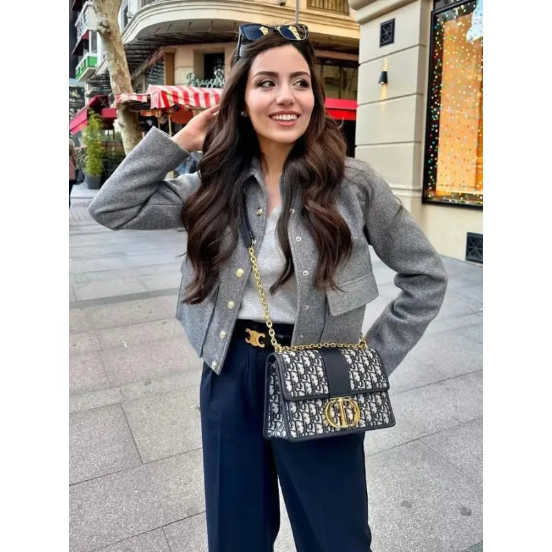 Lara | Women's Cropped Relaxed Stylish Jacket