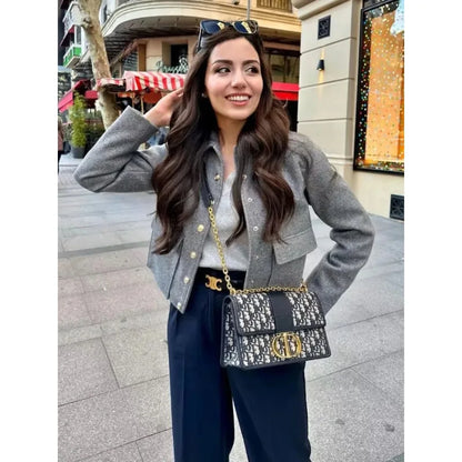 Lara | Women's Cropped Relaxed Stylish Jacket