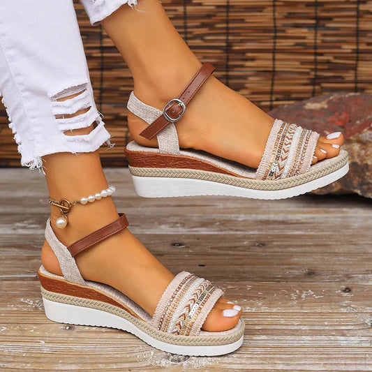 Violetta | Women's Cushioned Boho Beach Sandal